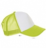 Gorra Bubble Sols - Color Verde Neon/Blanco